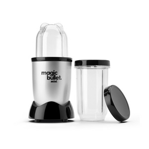 Magic Bullet Plastic Personal Blender, 3-Piece Set, Black,200 Watts