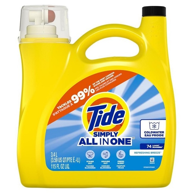 Tide Ultra Concentrated Liquid Laundry Detergent, Original wholesale low price