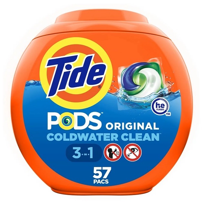 Tide pods, Tide Liquid Laundry Detergent, 154 fl oz, 100 Loads for sale worldwide shipping