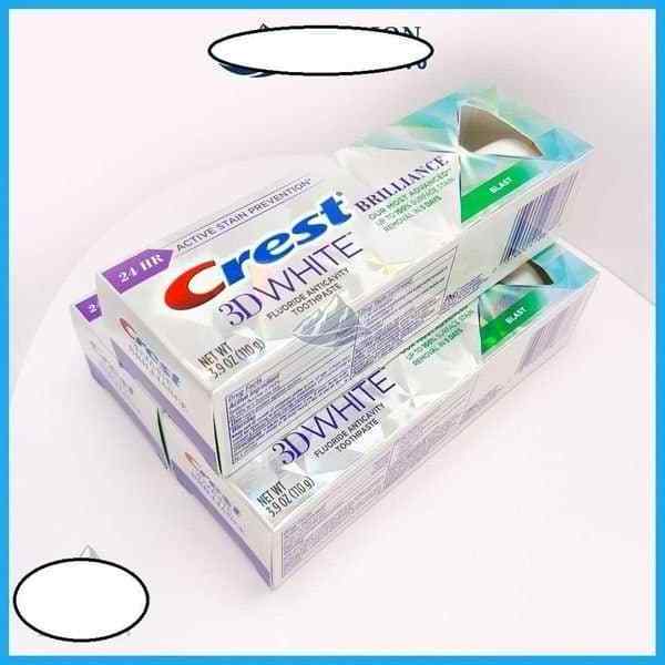 Crest White Toothpaste, Advanced Luminous Mint, Teeth Whitening Toothpaste