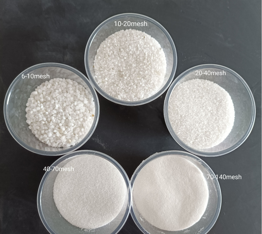 Natural SiO2 silica Quartz Stone Silica Sand/Factory price OEM ODM high pure white quartz sand