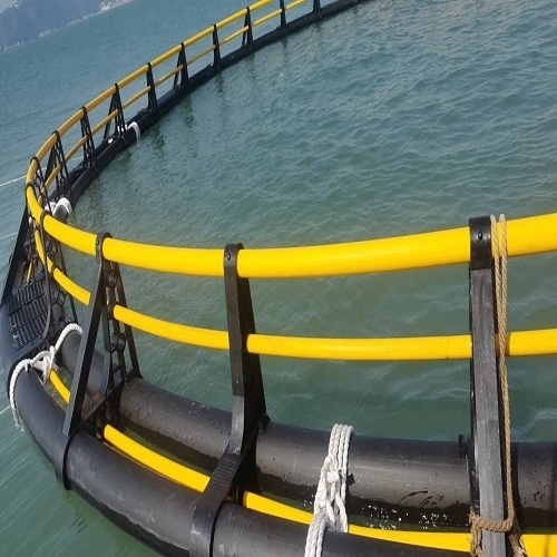 best price Circular 10-40M Round Hdpe Fish Floating Farming Aquaculture Cage