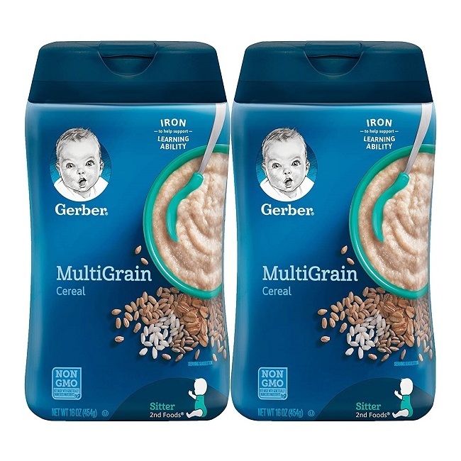 wholesale price Gerber Baby Cereal Basic Flavor Variety Pack Combo- 8oz: Oatmeal Cereal, Rice Cereal, Multigrain Cereal,