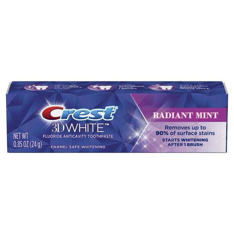 Crest White Toothpaste, Advanced Luminous Mint, Teeth Whitening Toothpaste