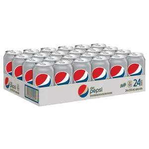 Pepsi Carbonated Drinks in Cans and bottles are available for international distribution at Cheap Wholesale Prices