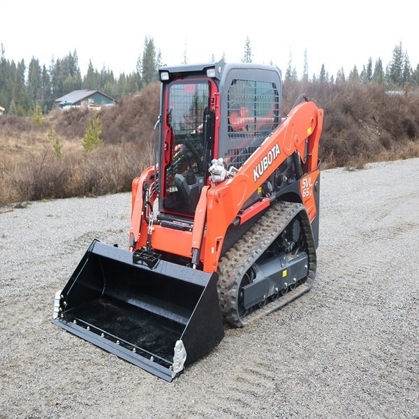 High Quality 4wd Compact Wheel Skid Loader 650kg /Mini Steer Skid Loader 3ton With Good Hydraulic Joystick Control For Sale