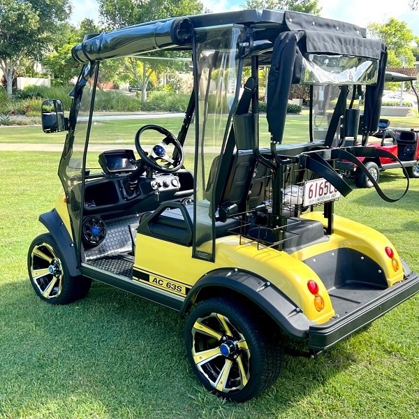 Premium quality 72v Electric Golf Cart With Sound System And Backup Camera available in stock