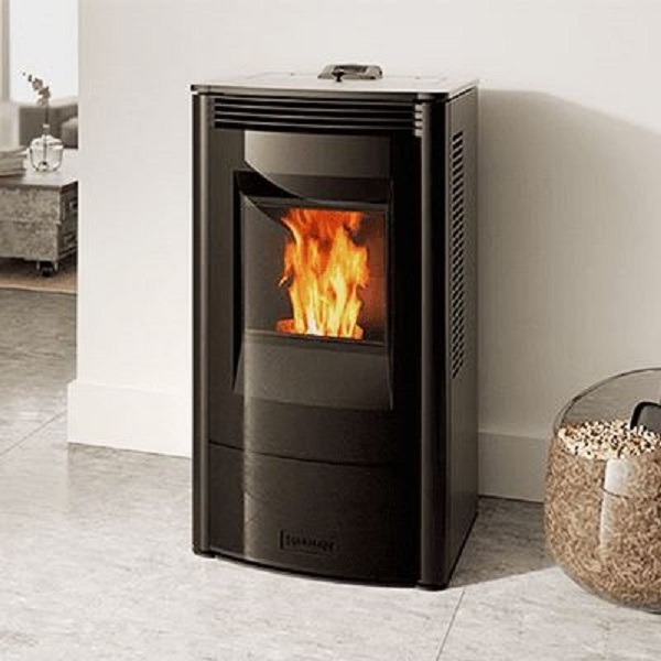 Premium Biomass Indoor Heating Pellets Stove Fireplace Hydro 24KW Stove For European Import Pellet Stove Feeding now in stock