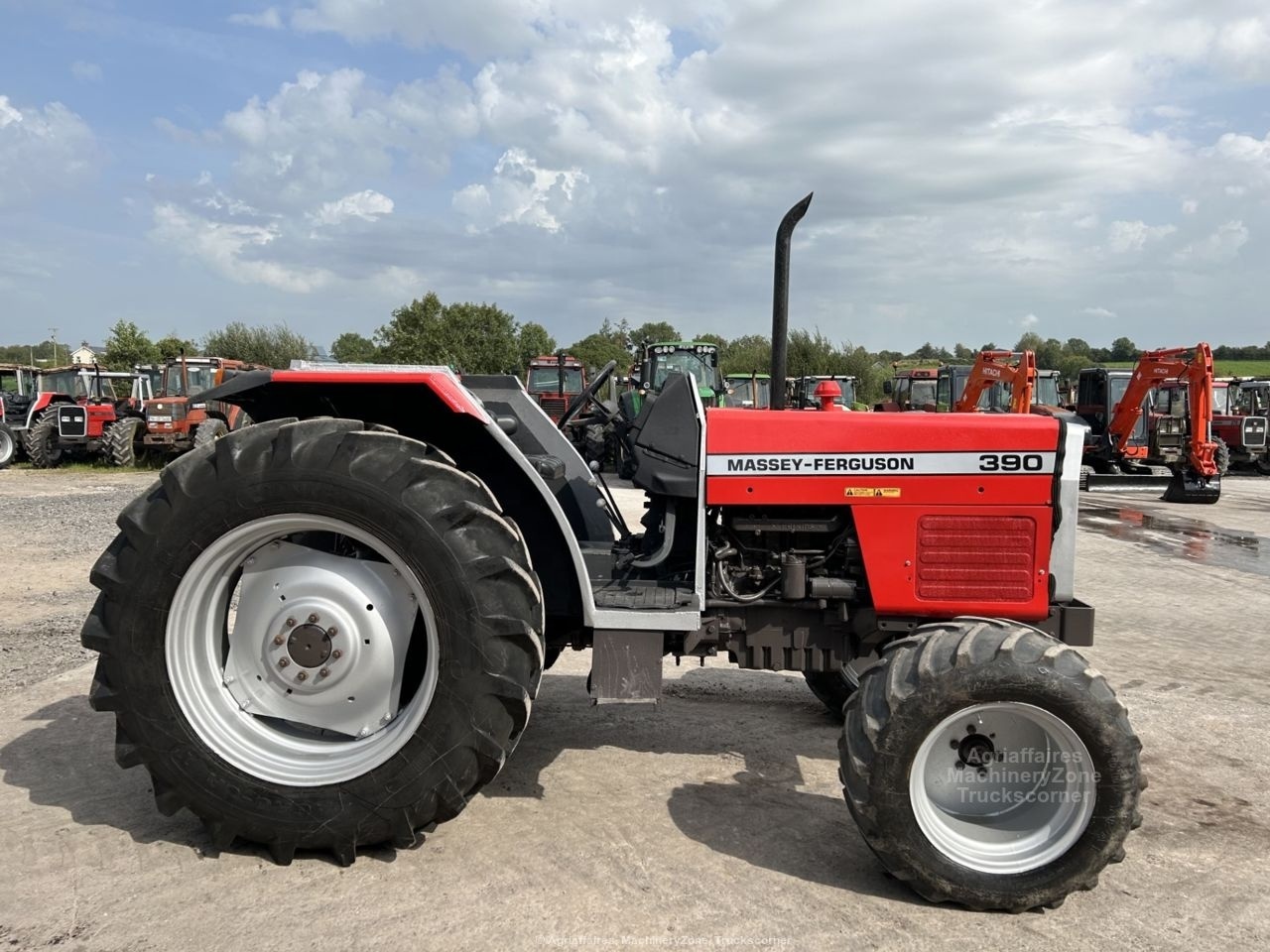 Massey Ferguson 390 robust tractor with 78hp reliable for farming tasks  efficient durable and versatile