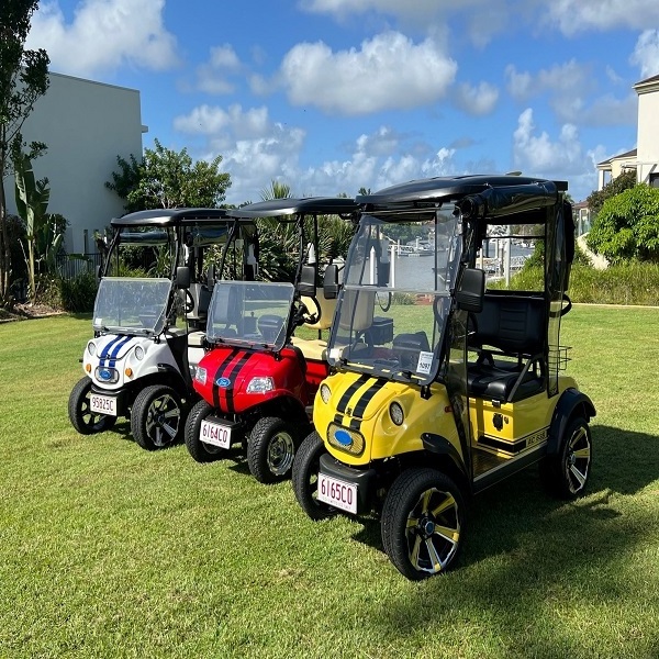 Premium quality 72v Electric Golf Cart With Sound System And Backup Camera available in stock