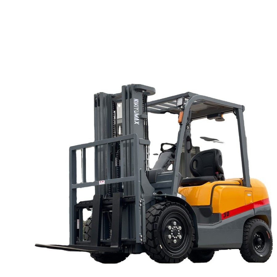 1.8tons Lifting Machine CPD18 AC Motor Electric Forklift Truck Folk Lift Electric Fork Lifter VMAX Penumatic Tyres Soild Tyre