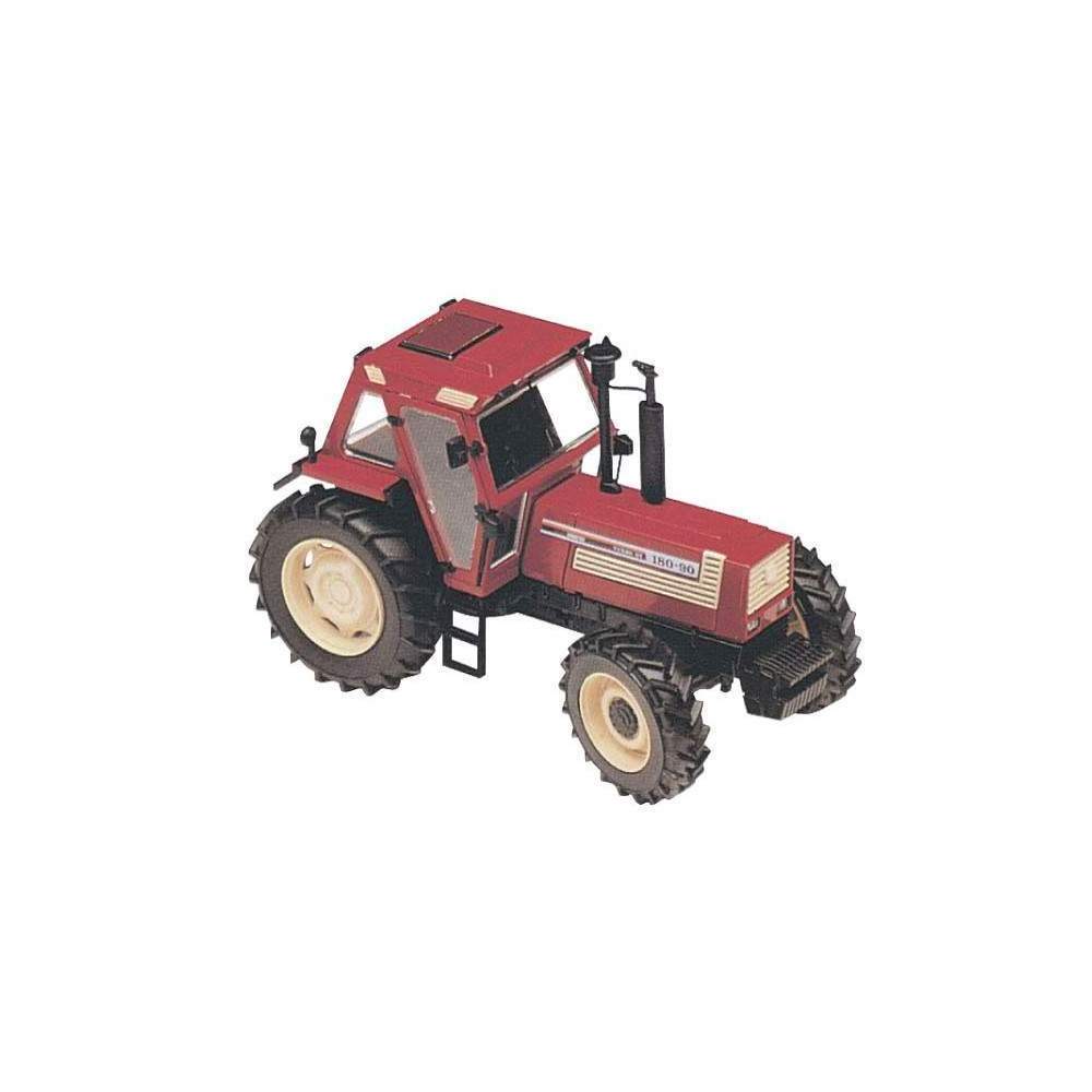 Farm tractors, Used 60hp 4WD wheel fiat tractor  engine fiat tech transmission EPA4 farm tractor with front end loader