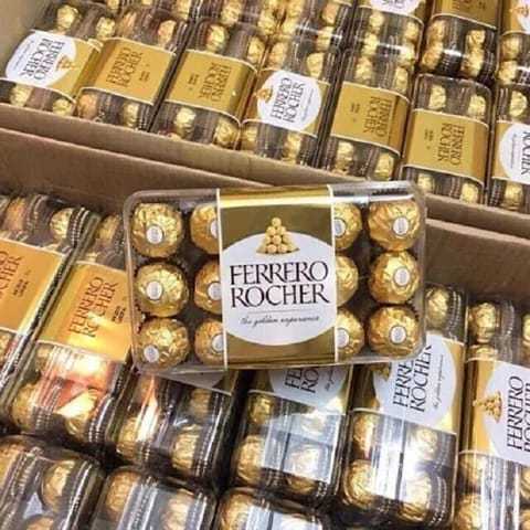 Ferrero Rocher Chocolate Bar with Hazelnuts and Cream 90g, Austria Ferrero Rocher (2023 fresh stock)