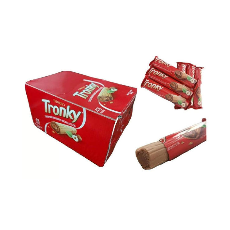 Ferrero Tronky 5 Bars Crunchy Wafer with Hazelnuts and Chocolate Filling