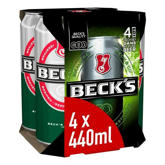 Becks Pilsner Lager Beer For Sale