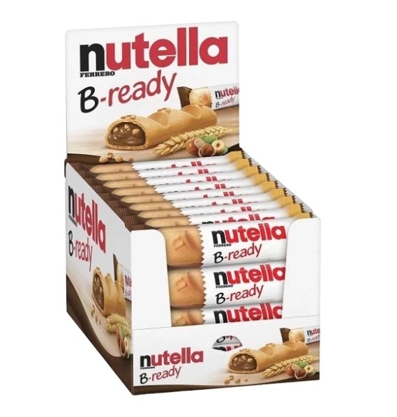 Best Wholesale Export Price Nutella High Quality and Best Price Nutella B Ready Biscuit cookies 12 Biscuit Sticks