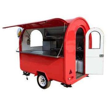 Mobile Hot dog Food Trucks Beverage Hot Dog Storage Kitchen Trailer Ice Cream Truck Mobile Food Cart For Sale