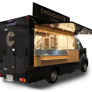 Food Carts Shop Mobile Trailers Food Trucks Mobile Food Trailer Pizza Dog Customized Hot Key Long Power Outdoor Packing Wheels