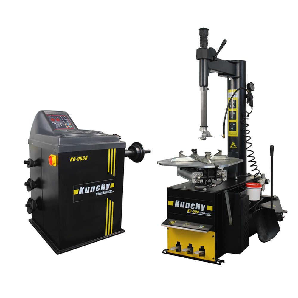 Automatic Manual Mobile Car and Truck Wheel Repair Tire Tyre Changers Machine and Balancer