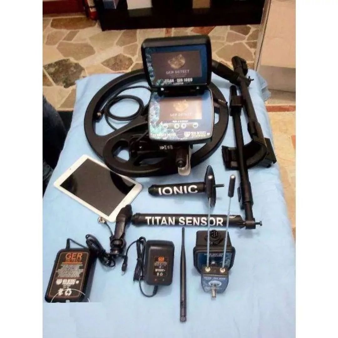 Original Titan GER 1000 Underground 3D Gold Metal Detector.