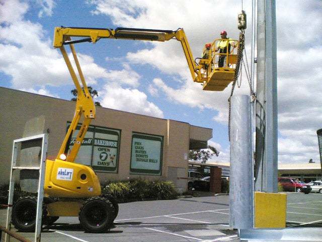 Used Cheap Cherry picker crane trailer ladder wheel Telescopic Spider Boom Lift available for sale