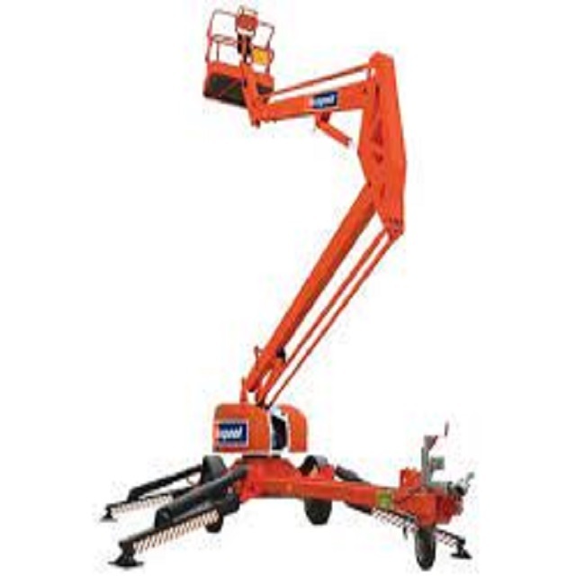 Towable man lift trailer spider boom lift cherry picker Austria