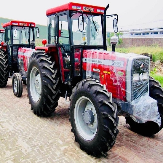 MF385 85HP Agricultural Farm Tractor For Sell / Fairly Used Massey Ferguson 385 Perkins Engine Tractor