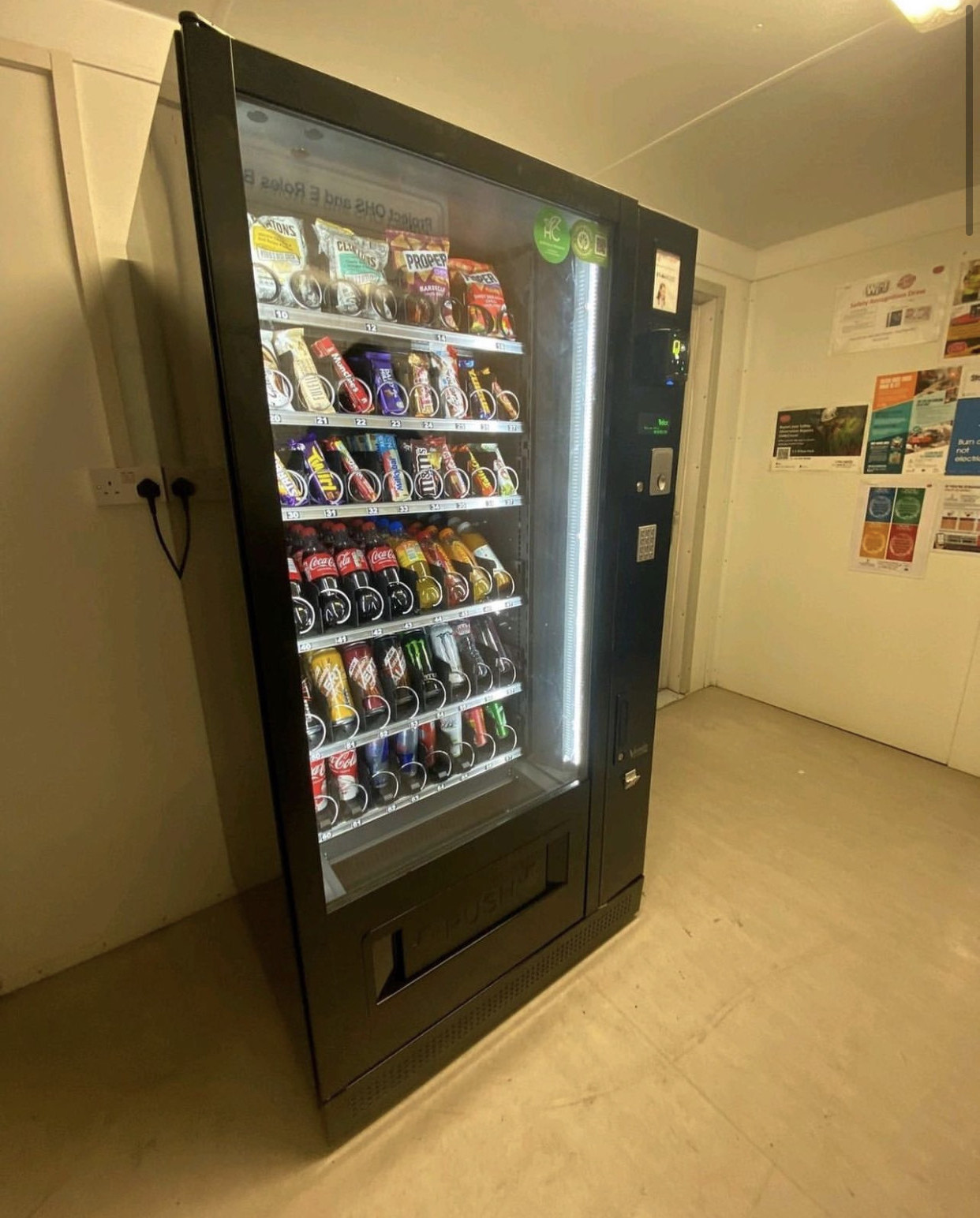 Smart Sale Vending Machine Snacks And Drinks Combo Vending Machine