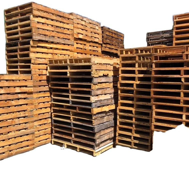 Pallets/wholesale Price Euro Pallet Euro EPAL Wooden Top Suppliers Cheap Original Wood Double Faced QUTMKGHD6523 4-way