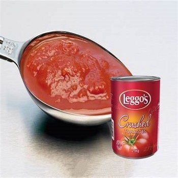 Discount sales  best quality  Canned Crushed Tomatoes 4100g fresh taste 3 units per carton ideal for pizza for sale