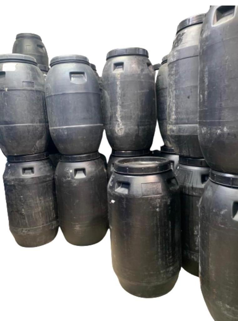 Available for export Brimful Volume 220l Open Top Blue Plastic 55 Gallons Drum / Plastic Barrel / 200l Hdpe Open Top Blue Plasti