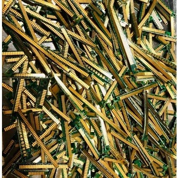 Cheap Trimmed Gold Ram Finger Scrap For Gold Recovery/Quality CPU gold fingers Ceramic CPU Scrap and Computer Ram Scrap