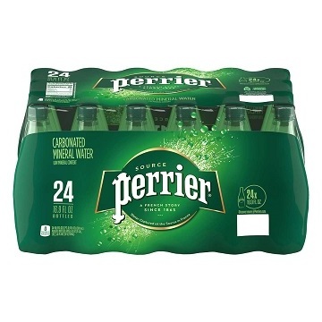 Wholesale Perriers Sparkling Natural Mineral Water - 330 ML