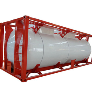 Factory Direct Sale Cryogenic Liquid Oxygen Nitrogen Argon LPG LNG ISO T75 Tank Container