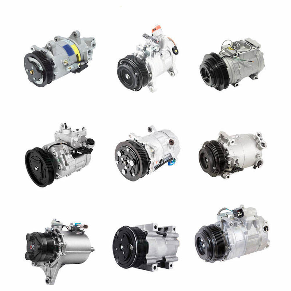 All series of electric car air conditioning compressors 12v 24v Universal air conditioning compressors