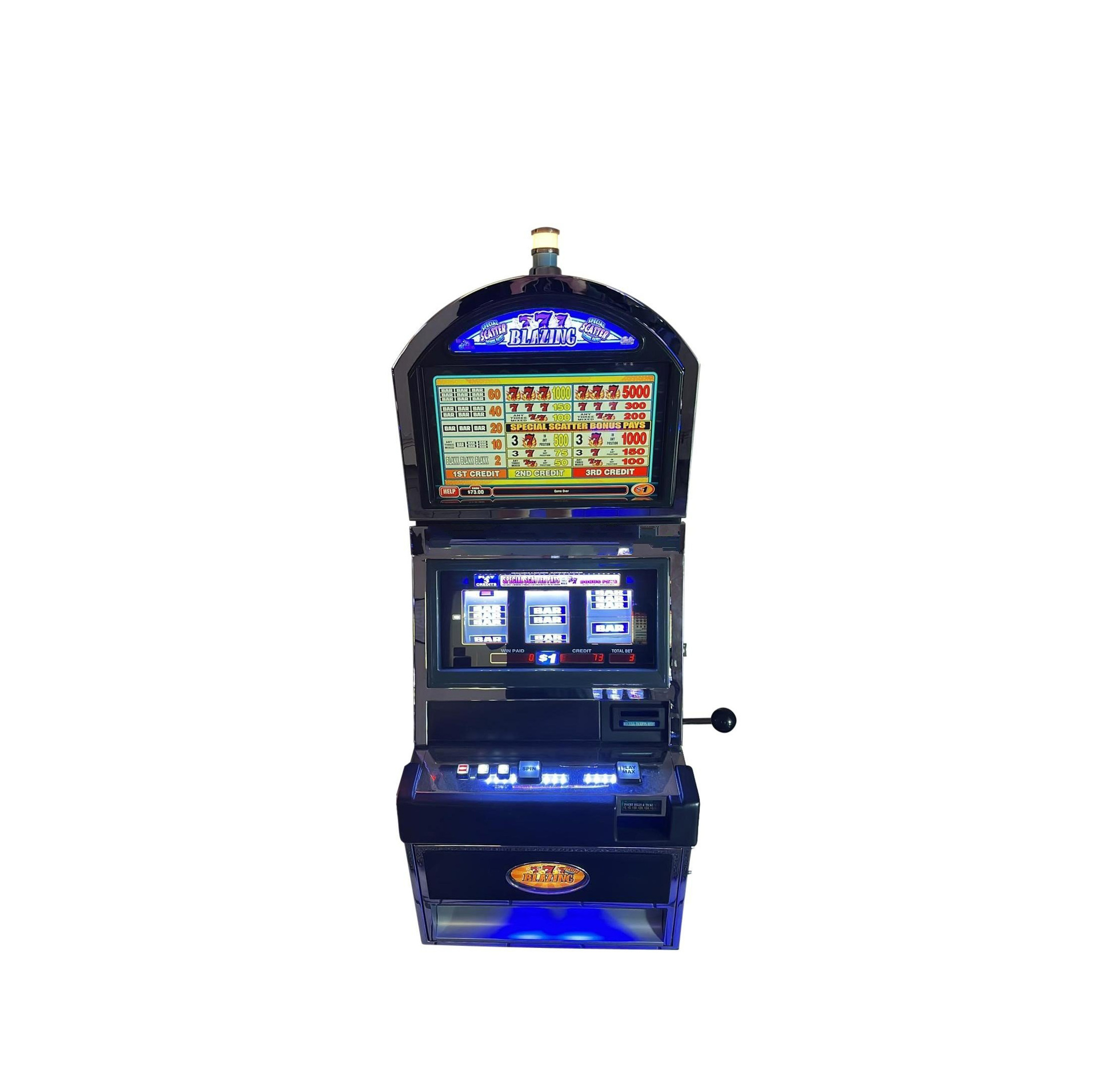 Factory price Gas station Entertainment Fire Link cabinet Stand up machine