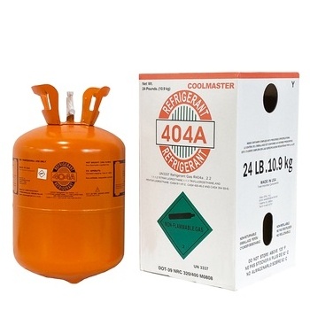 R404A, R448A, R452A, R134a - HFCs and HFOs Refrigerants 10.9kg disposable cylinder Gas for direct supply