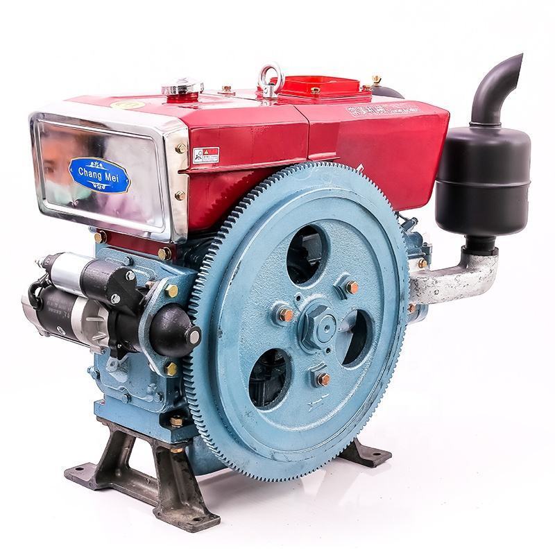 Tractor Engine Electric Start ZS190 Single Cylinder Water Cooled 10HP Diesel Engine