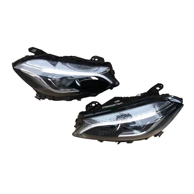 Car Headlights Modified LED DRL LED Head Lamp Head Light For Mercedes GLK GLK300 2013-2015