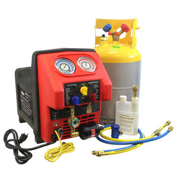 Refrigerant recovery machine r134a recovery recycling unit auto refrigerant recovery unit vacuum pump