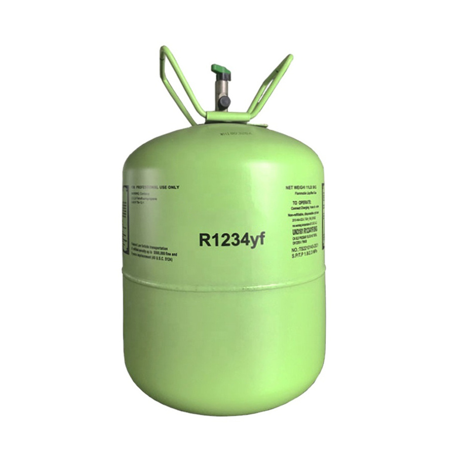 Refrigerant Gas Price R1234yf gas refrigerant Price For R1234yf 11.3kg disposable cylinder for air conditioning use