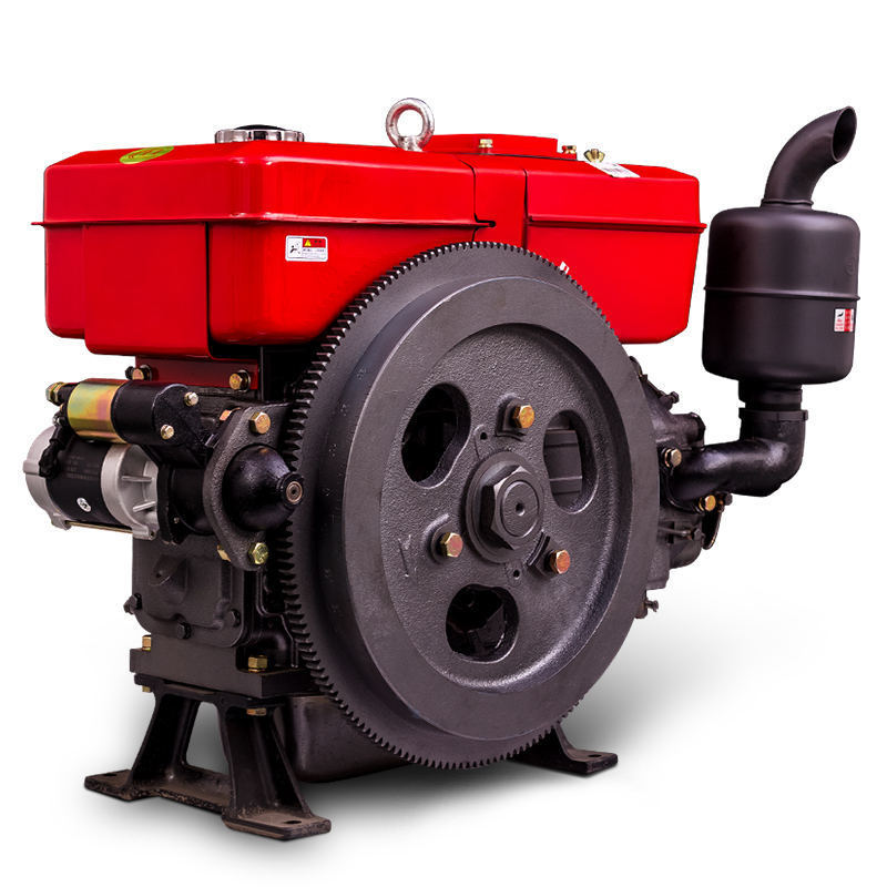 Hot sale air-cooled small diesel engine 14HP 192FB tractor engine