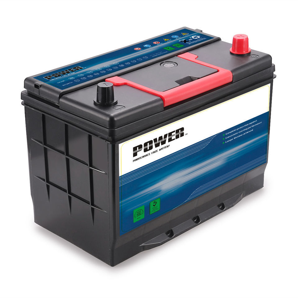 German standard car battery 12V DIN75/57539/DIN80 75AH lead acid auto batteries battery car 12V