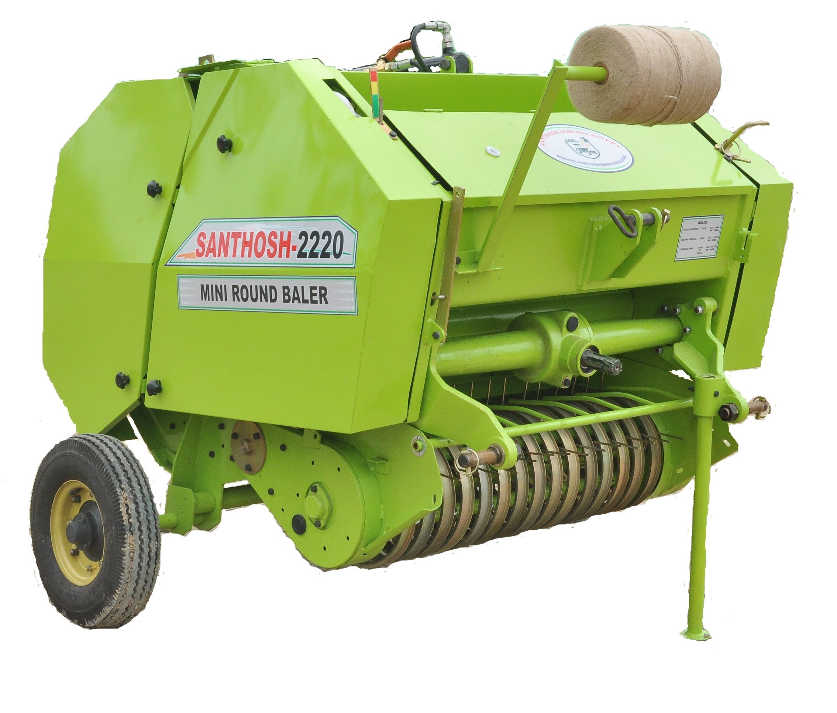 Mini Hay Baler Machine Grass round baler for sale