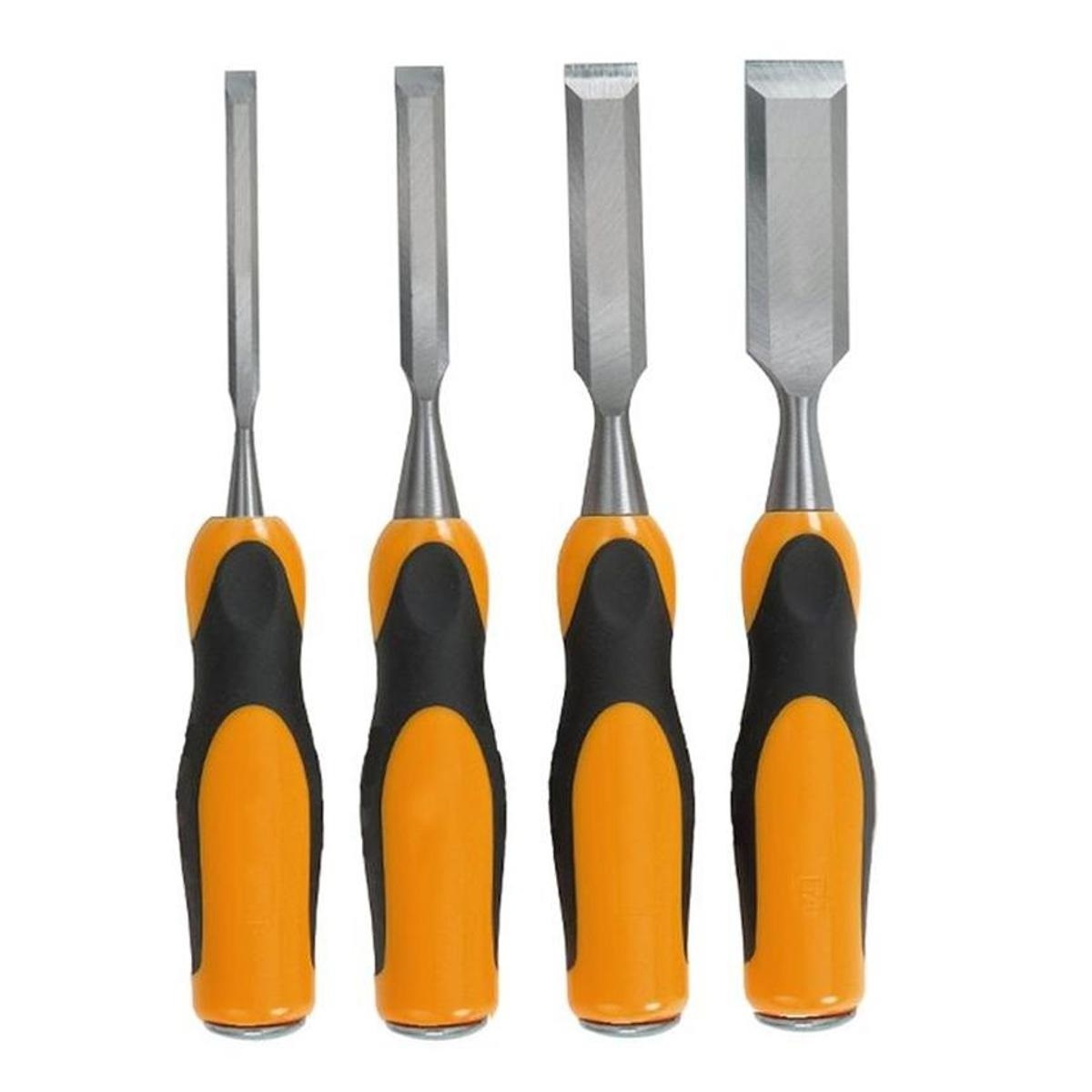 Professional Custom Carbon Steel Double Color Durable Hand Woodwork Wood Working Carving Tools Chisel Set