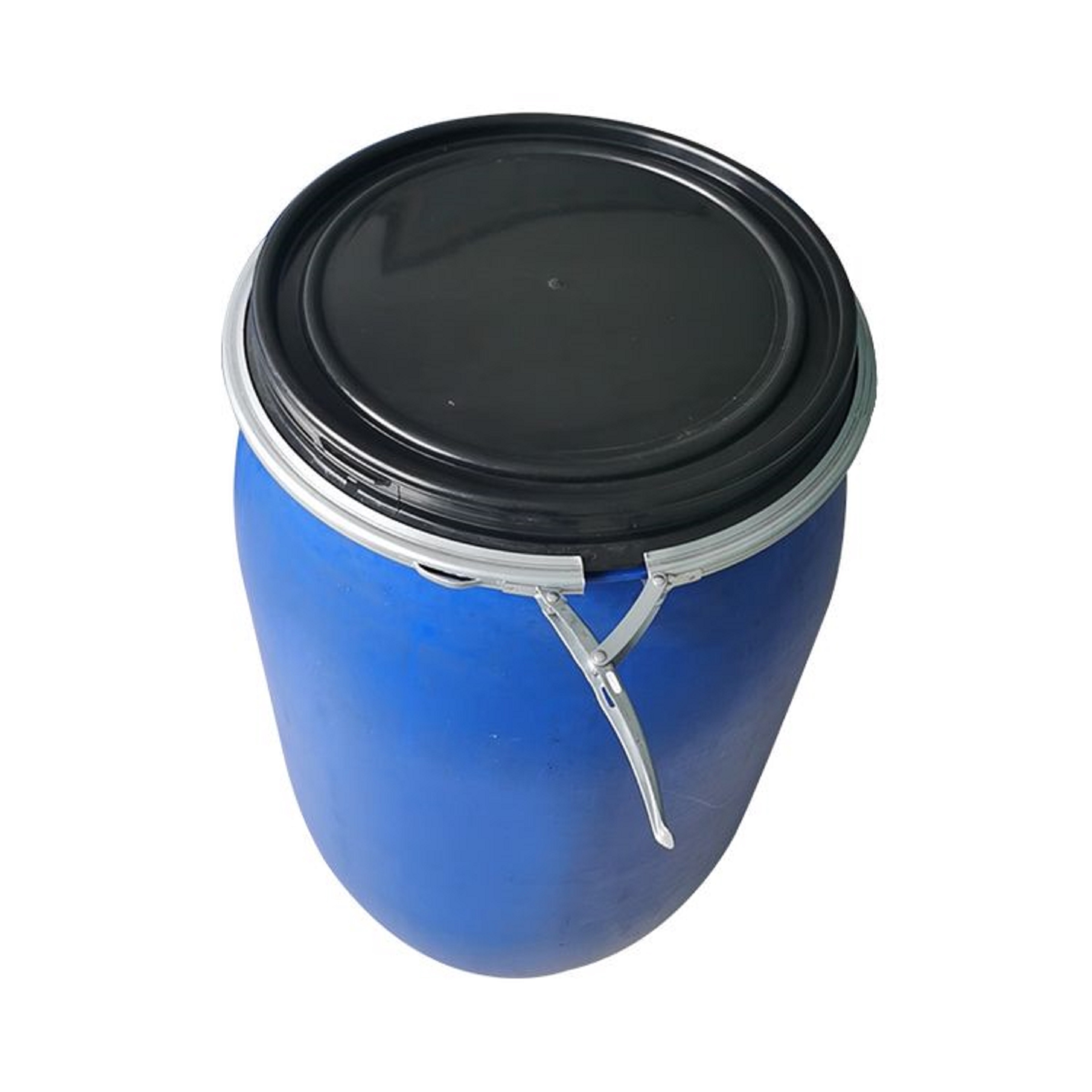 Wear resistant HDPE blue plastic drum flange barrel