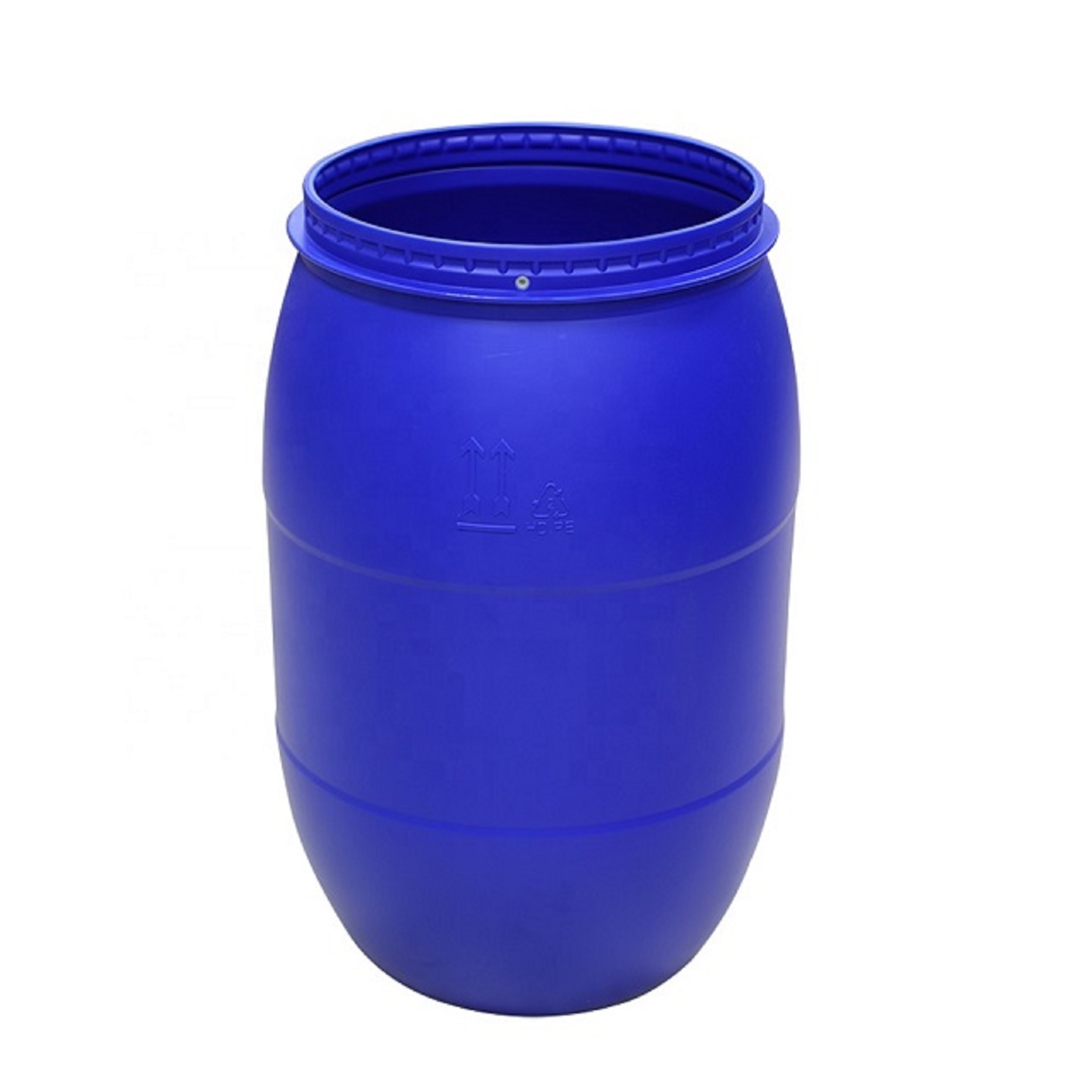 200 Liter plastic PP HDPE 55 gallon blue drum for chemical/oil/water plastic drums for sale