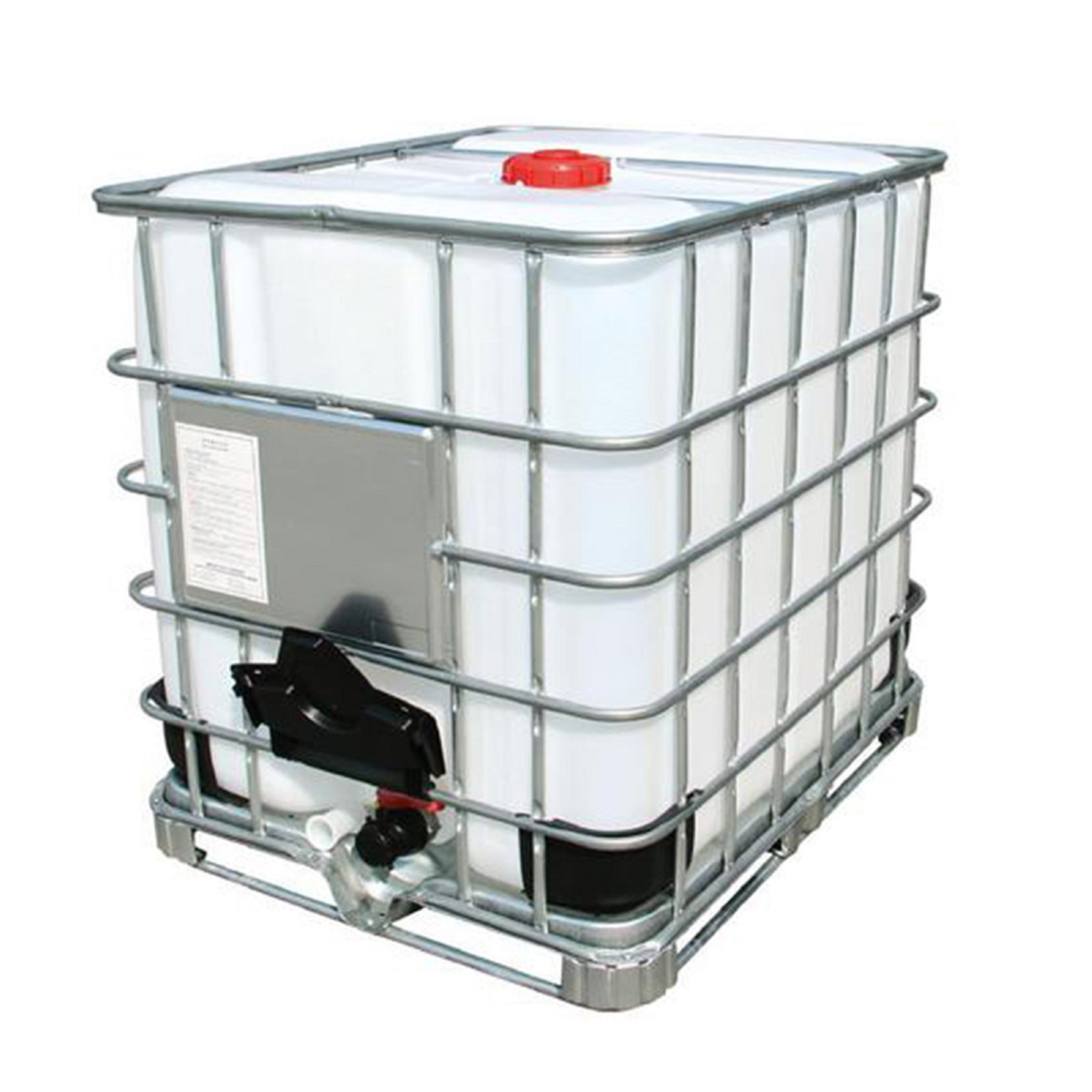 275 Gallon Reconditioned IBC Tote with Camlock Valve 1000L IBC Tank Steel Pallet With Plastic Drums