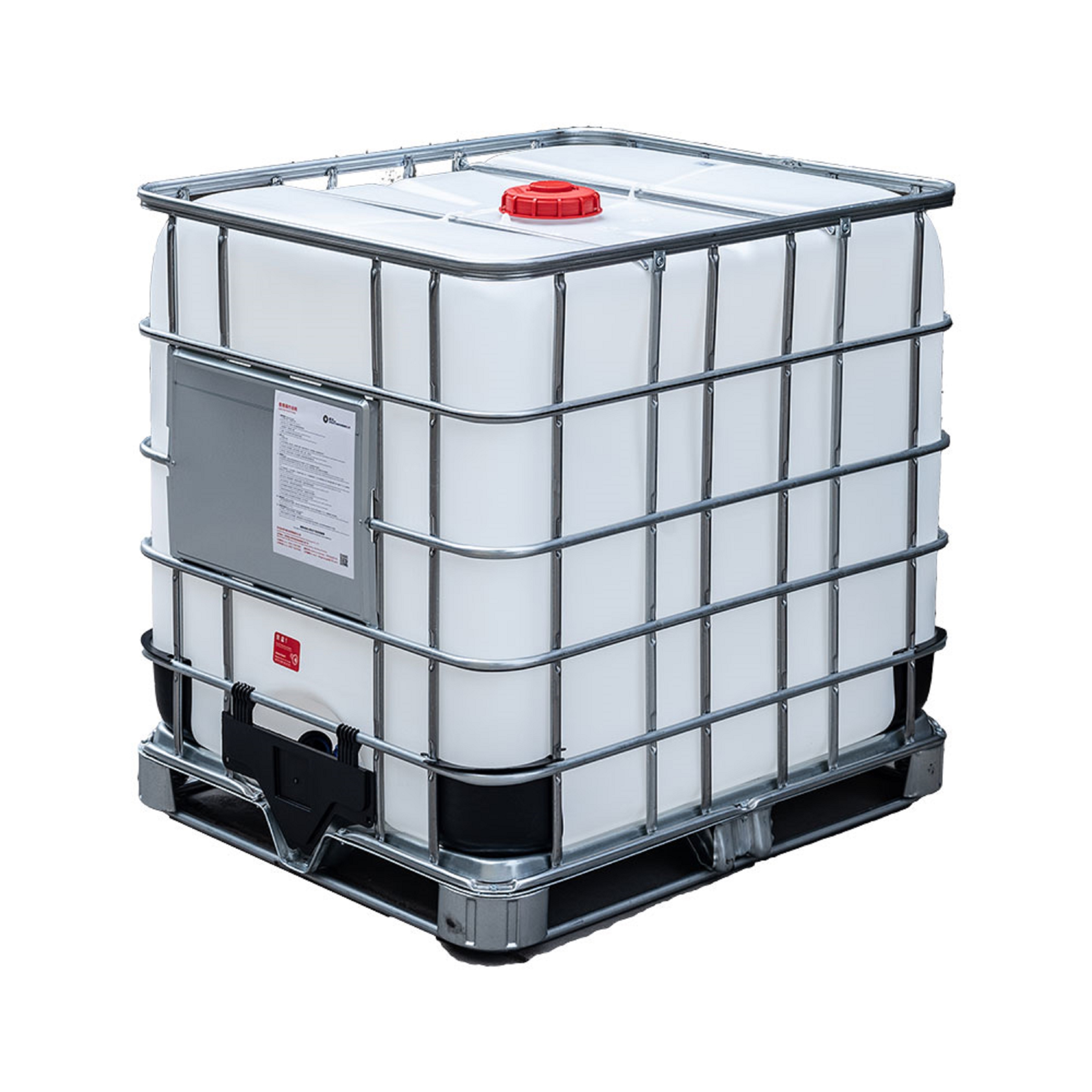 275 Gallon Reconditioned IBC Tote with Camlock Valve 1000L IBC Tank Steel Pallet With Plastic Drums