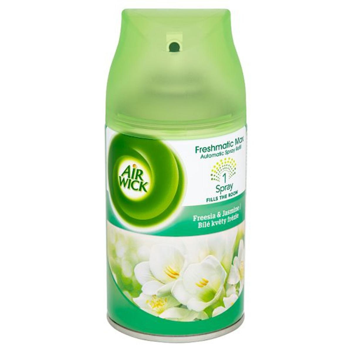 AIR WICK FRESH MATIC FREESIA AND JASMINE AUTOMATIC SENSOR MACHINE 250 ML REFILL ROOM FRESHENER SPRAY